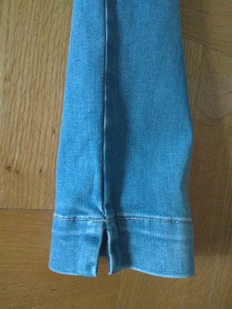 Spodnie jeansowe Benetton, rozm.38, stan jak nowe