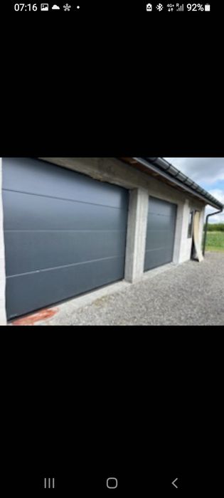 Brama garażowa antracyt