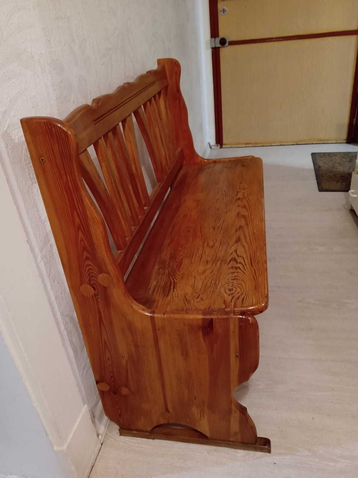 Ławka ze schowkiem