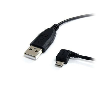 Kabel Usb Microusb Kątowy Prawy 1M