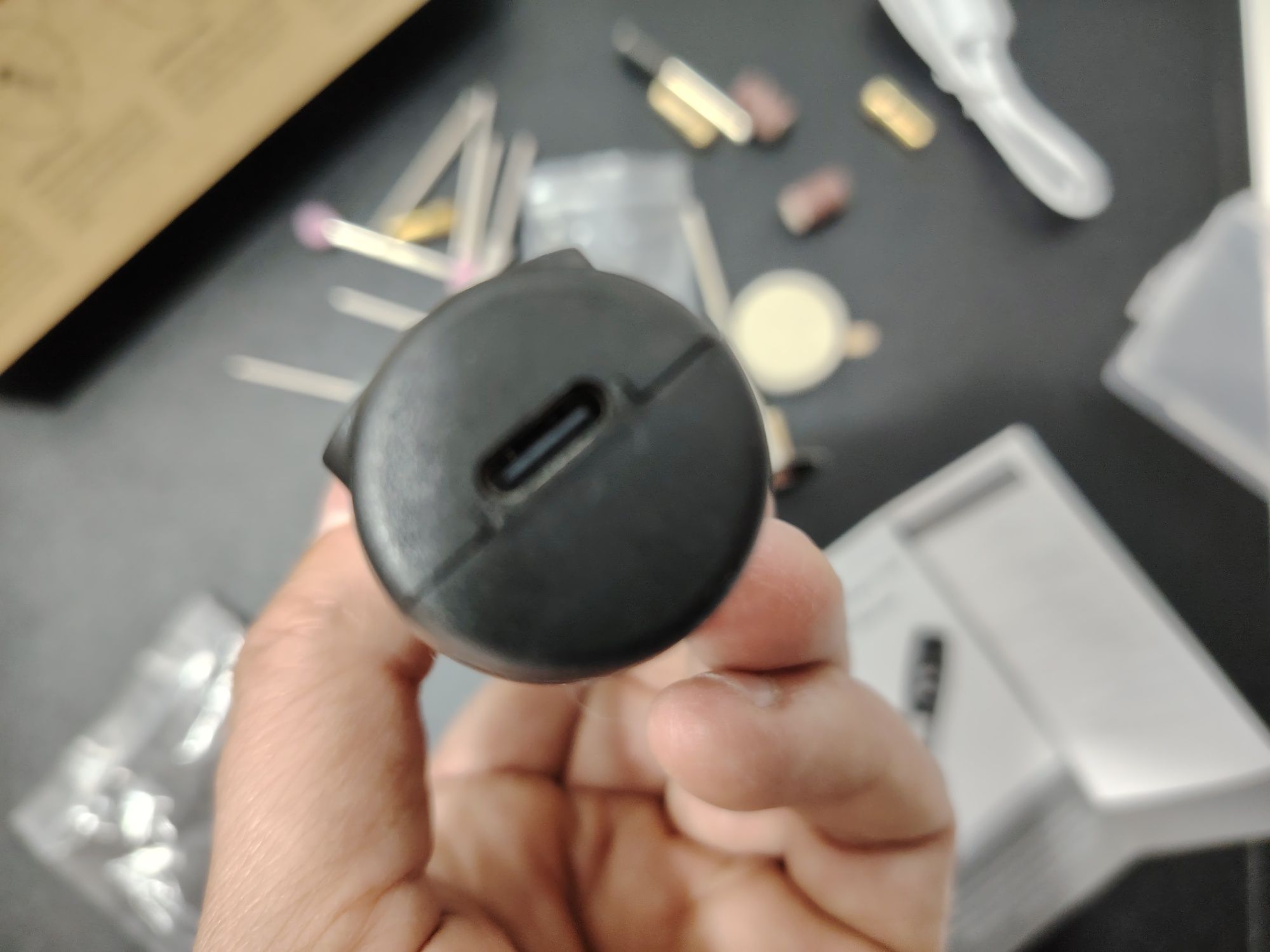 Mini Broca rotativa e acessórios