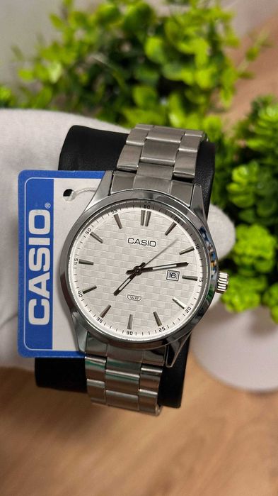 Годинник Casio MTP VD03b white | часы наручные 1183 | A159 | 1302
