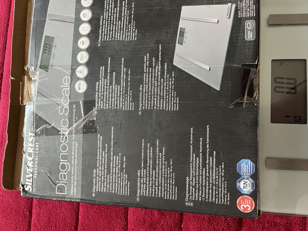 Діагностичні електронні ваги SilverCrest SPWD 180 G1 180 кг