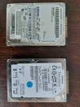2 Dyski twarde PATA (IDE/ATA) 2.5 z retro laptopów SPRAWNE