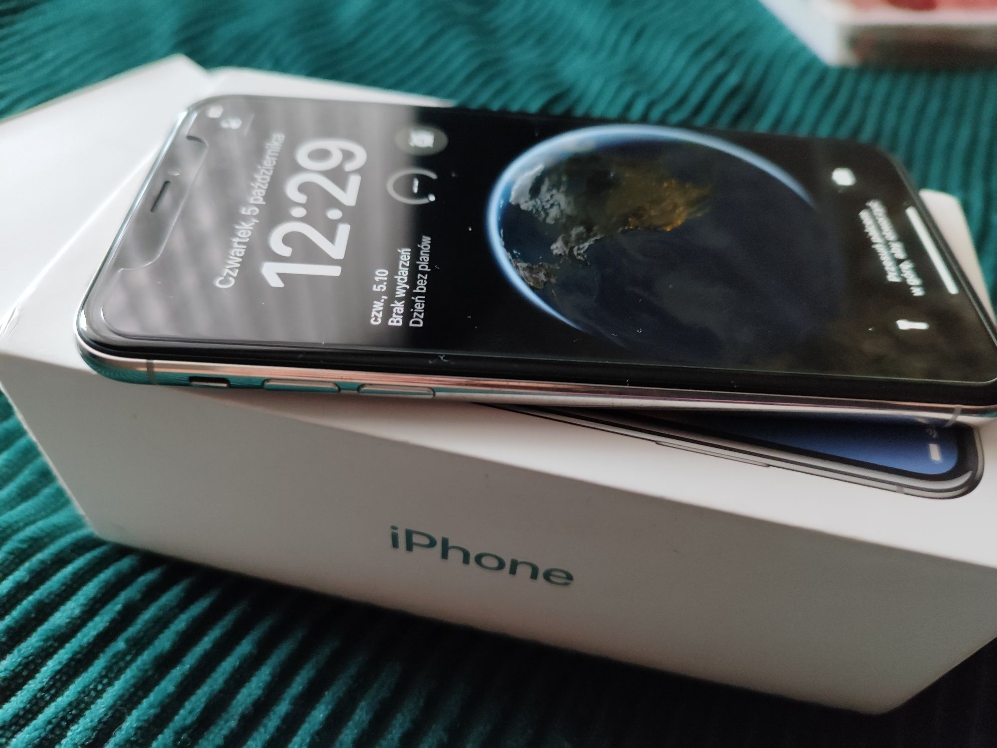 IPhone X 64GB Silver - White