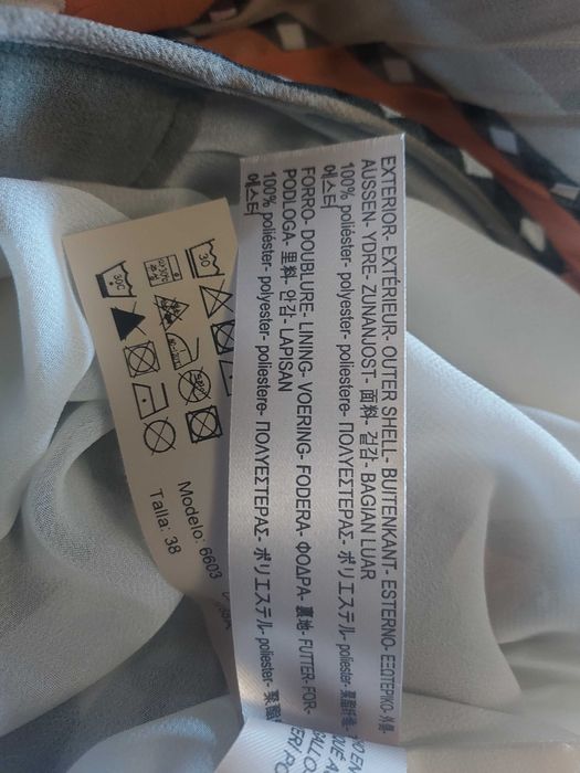 Vestido plissado Massimo Dutti