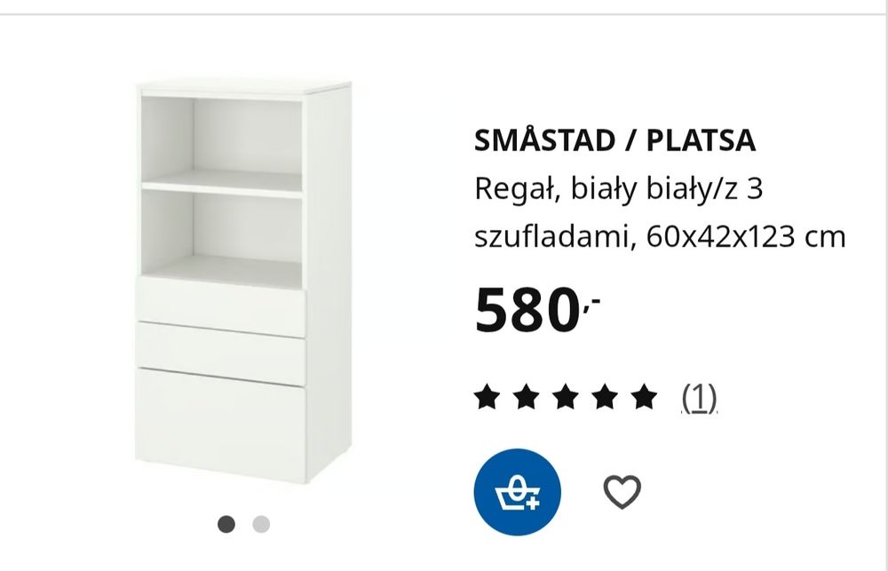 Szafka IKEA platsa