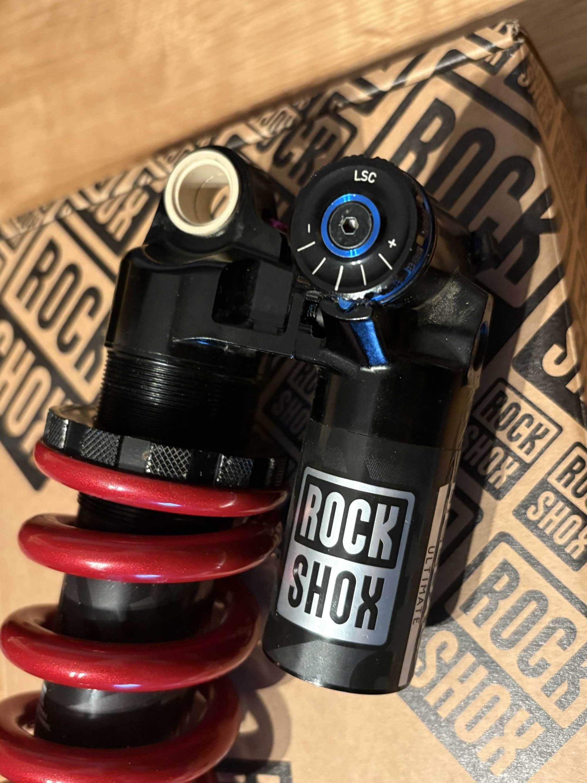 RockShox Super Deluxe Ultimate Coil RC2T 230x60 2023 + sprężyna 550lbs