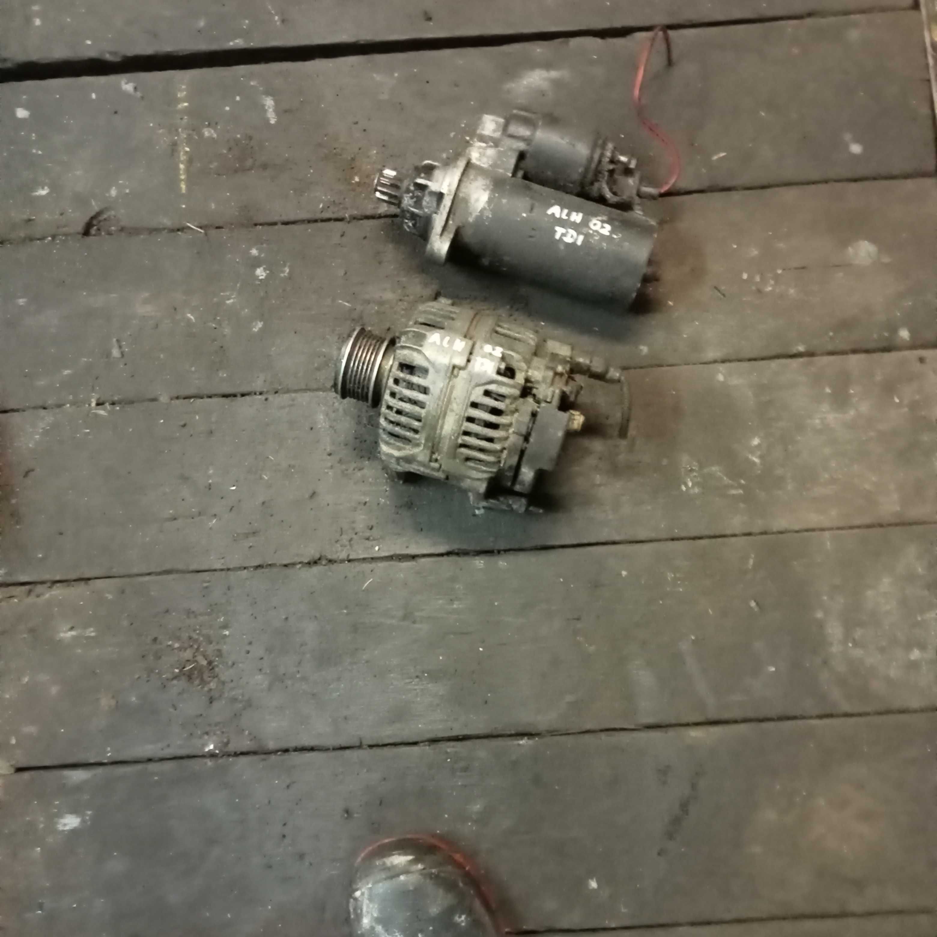 VW Sharan Alhambra Galaxy 1,9 TDI Alternator Rozrusznik