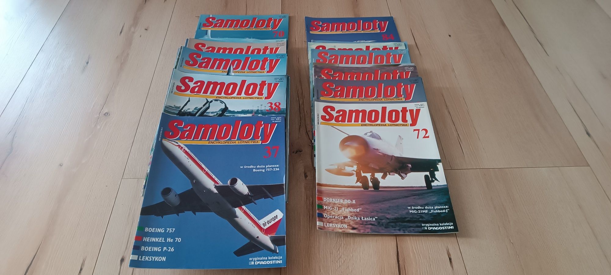 Czasopismo Samoloty 48 sztuk