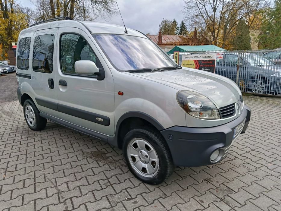 Renault Kangoo 4x4 1.6 16 Benz 2009 rok spr z Szwajcaria got do rejest