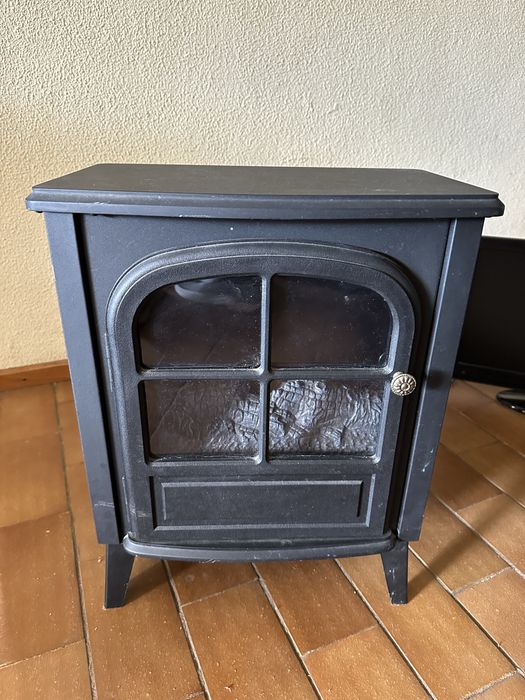 Aquecedor eletrico design lareira