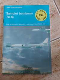 Książeczka opisująca bombowiec Tu-16