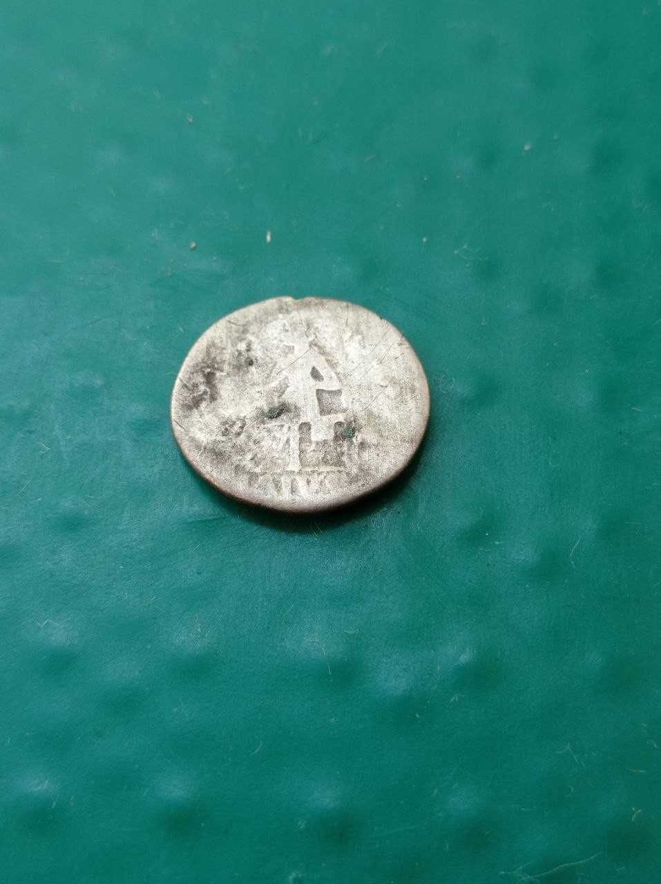 Монета Денарій Нерона Рим Срибло