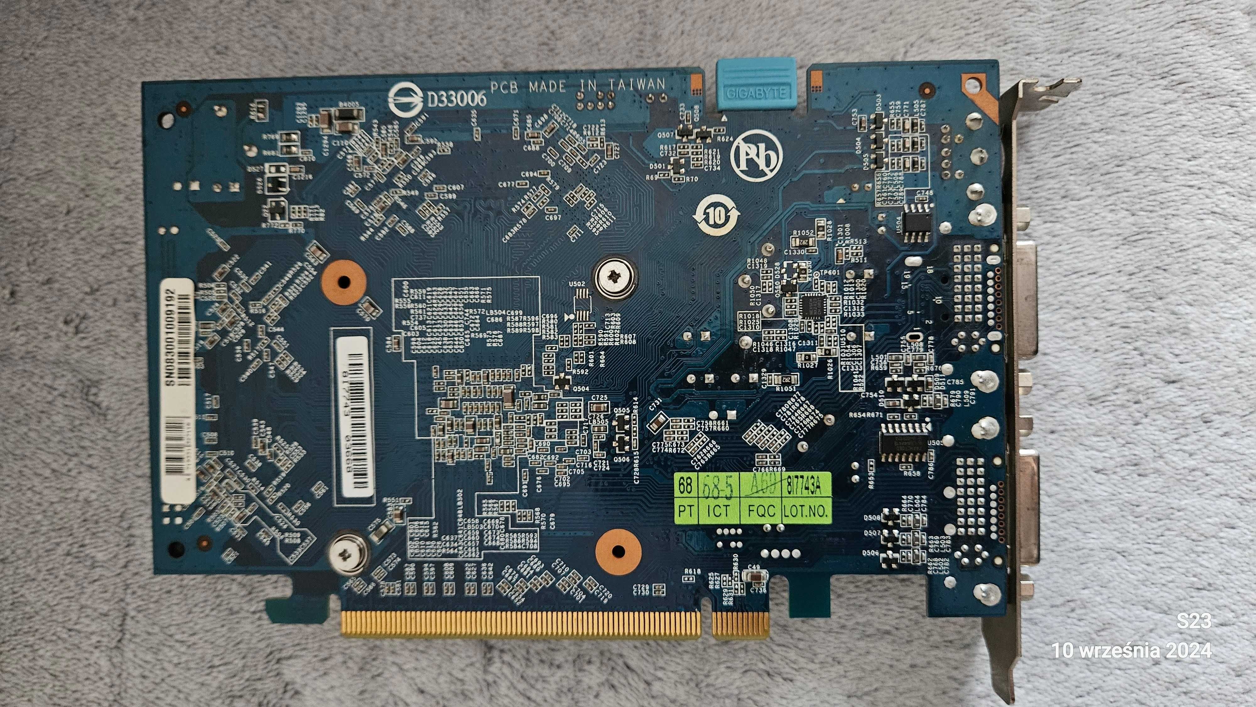 Karta Graficzna Gigabyte GeForce 9500GT 512MB DVI