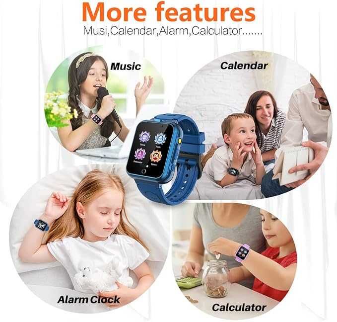 Retysaz Smartwatch dla dzieci,