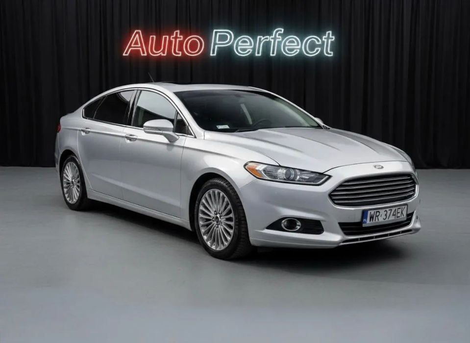Ford Fusion Titanium 2.0T benzyna LPG Navi PDC Kamera szybedach skóry FULL