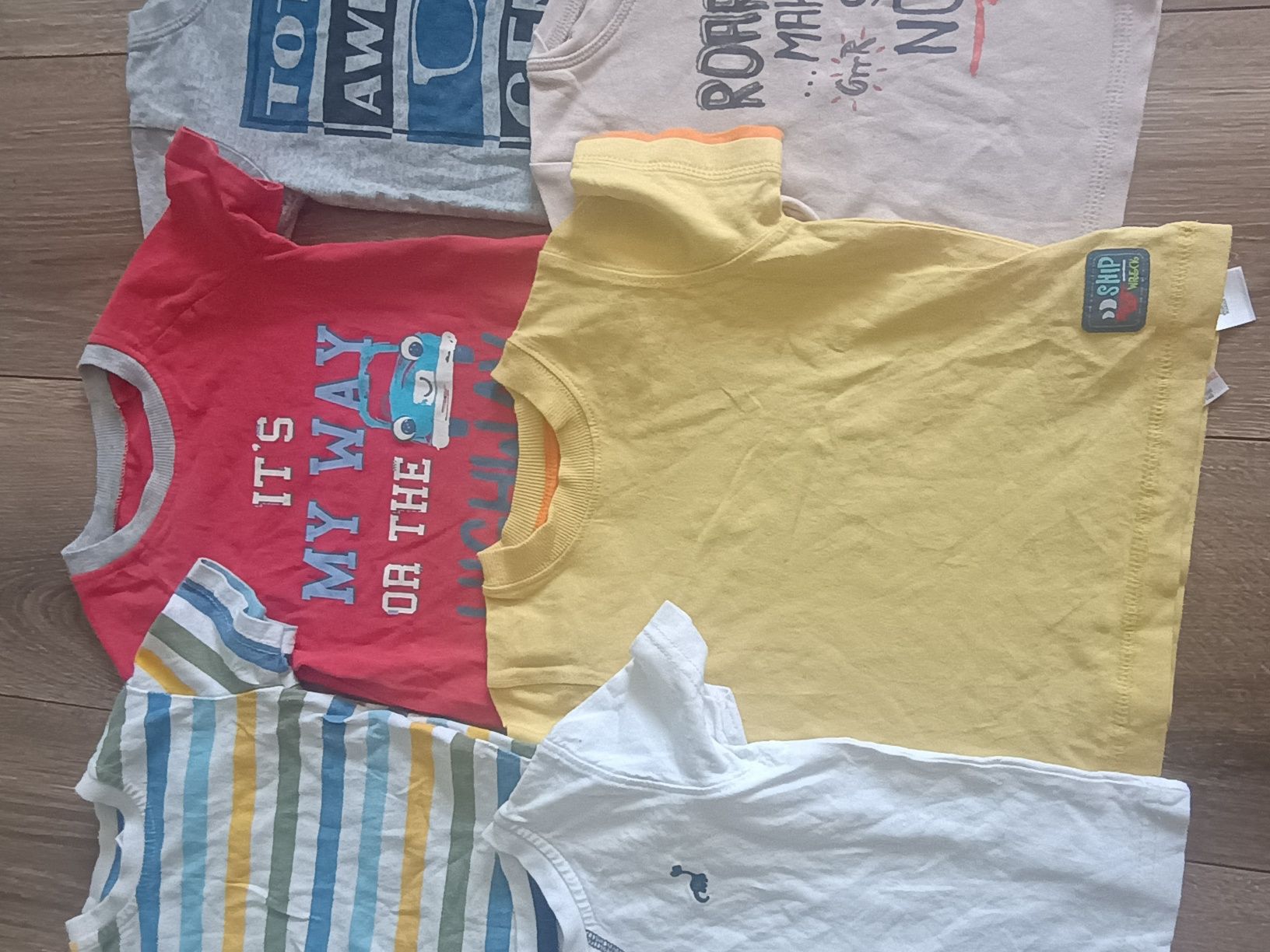 T-shirty koszulki chłopięce 74 80