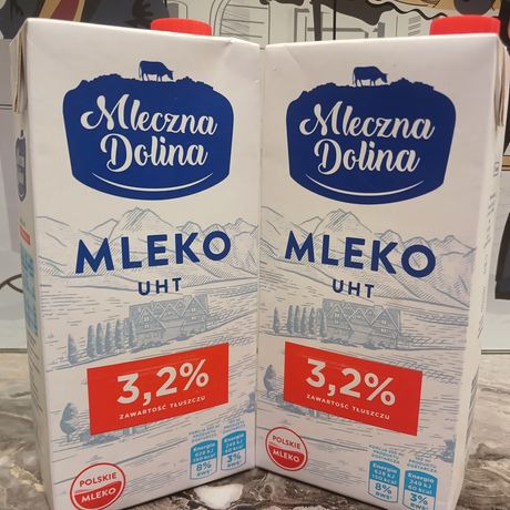 Молоко польське / млеко польське/Mleko 1л опт