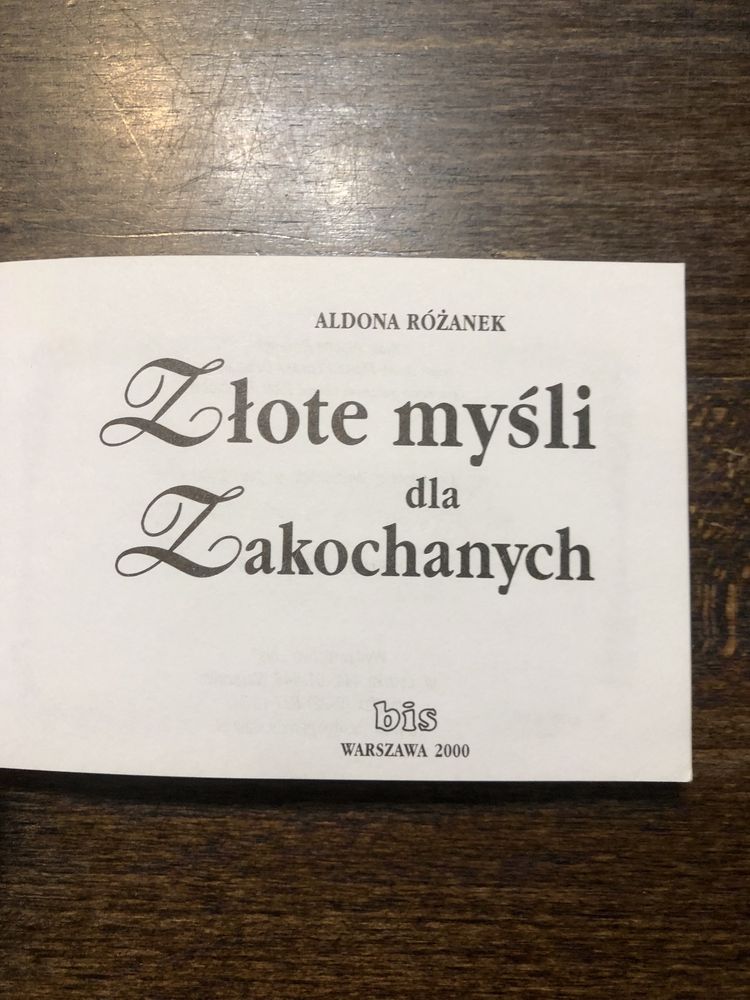 Złote myśli dla zakochanych