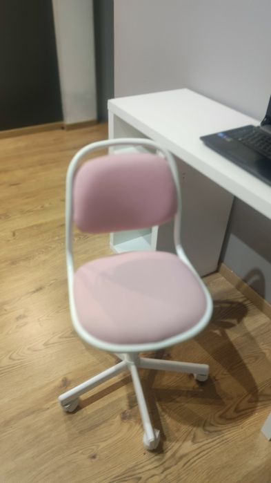 Dziecięce krzesło biurowe, biały/Vissle różowy
Dziecięce krzesło biuro