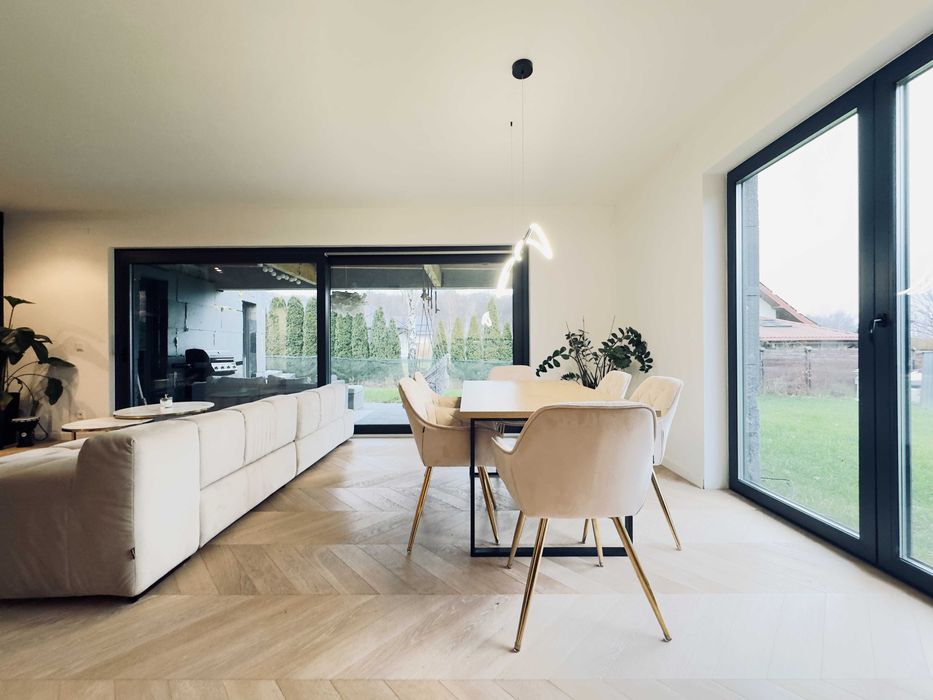 Nowoczesny parterowy dom wolnostojący w Konopnicy Lipniak Lublin