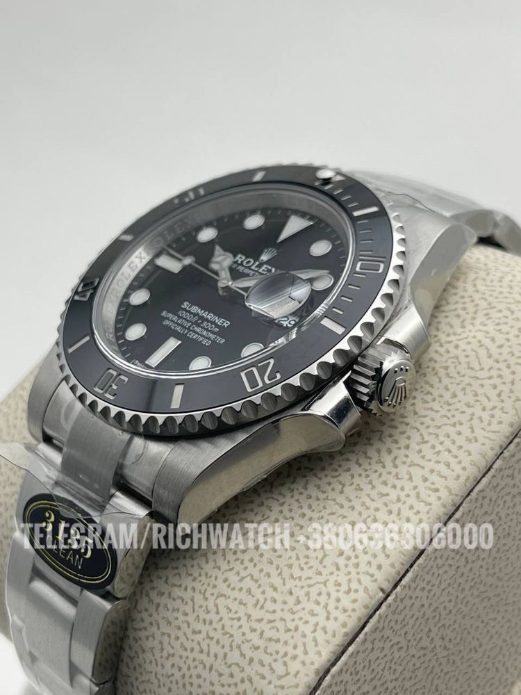 мужские наручные часы Rolex SUBMARINER 3135 vsf