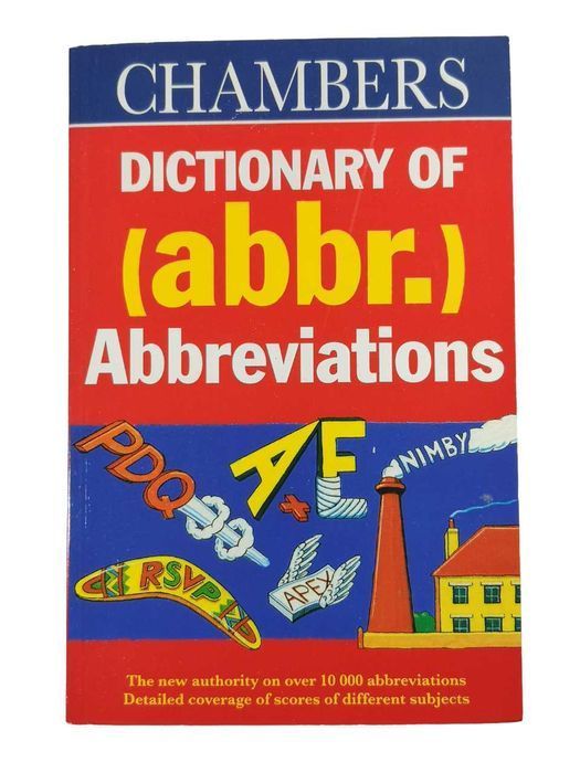 Chambers Dictionary Of Abbreviations