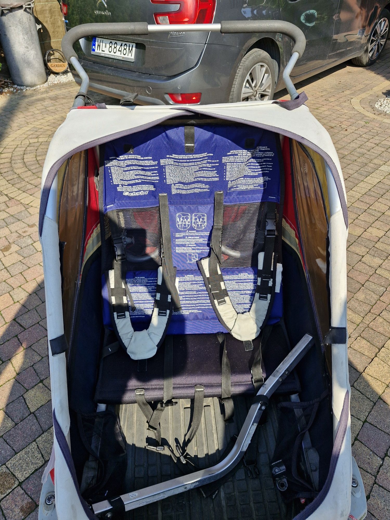 Dwuosobowy wózek rowerowy Thule / Chariot Corsaire XL
