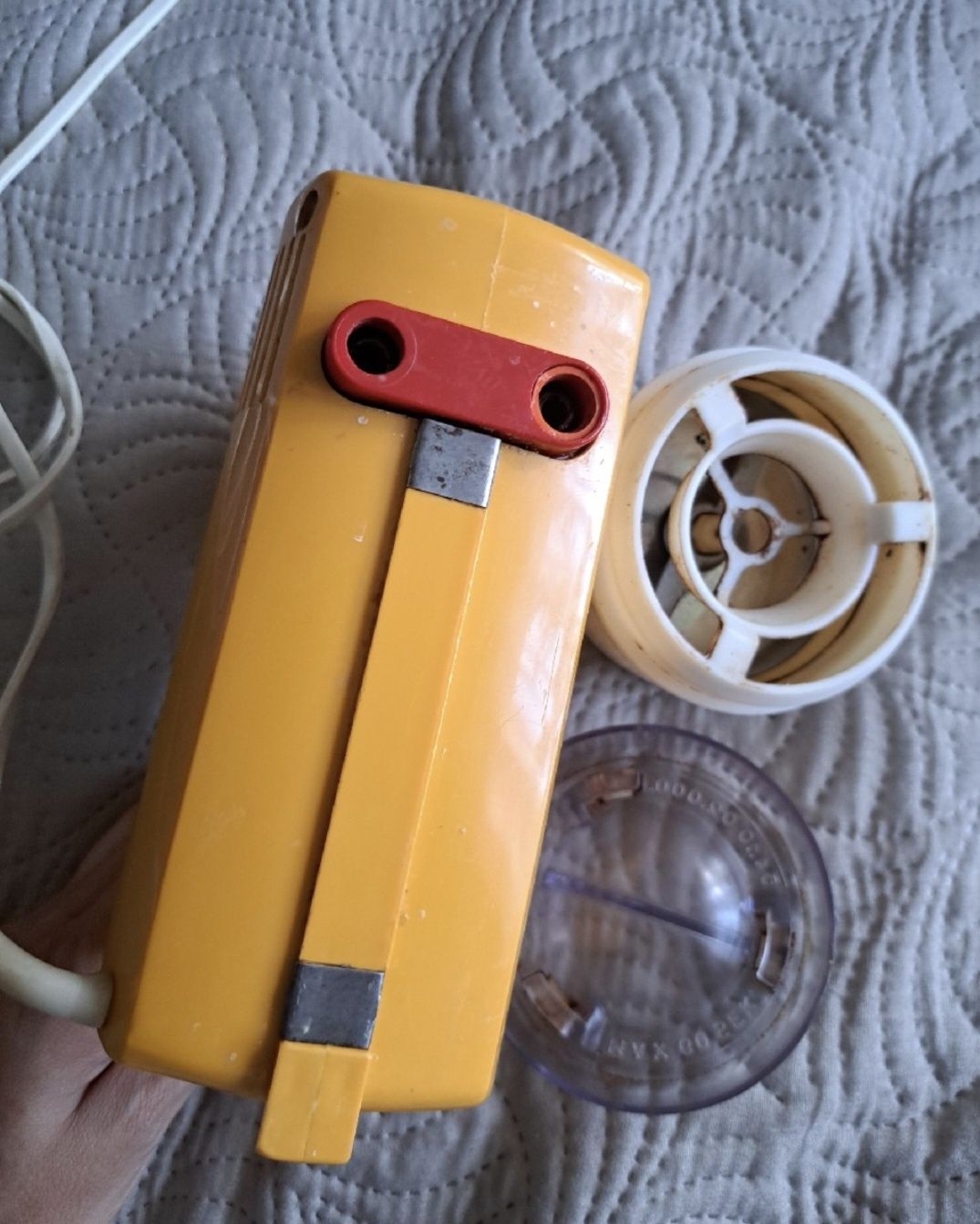 Vintage 2 robot kuchenny ubijak mikser z młynkiem PRL zabytek mieszadł