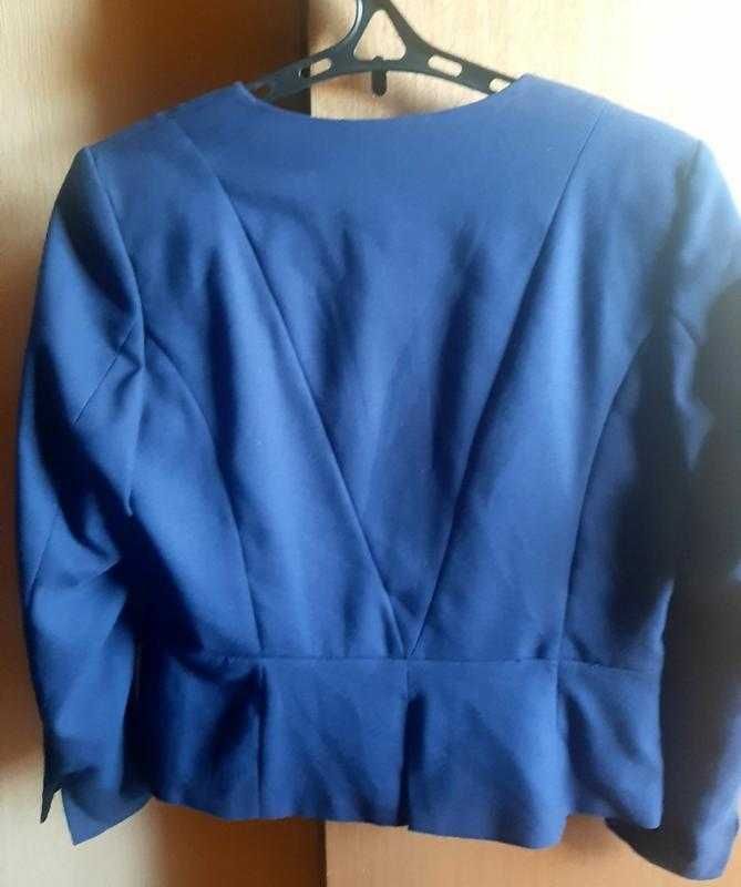 Женский пиджак синий