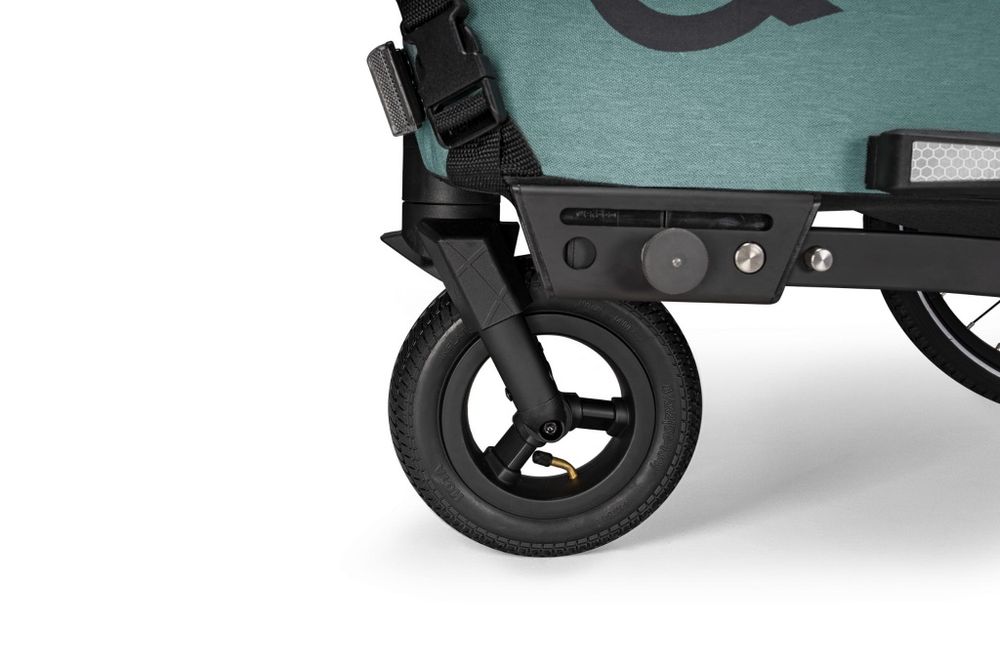 Qerdioo Qupa 1 Plus Mineral Blue 2025 przyczepka rowerowa wózek spacer