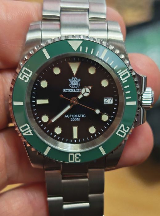 Relógio automático Steeldive sd1953