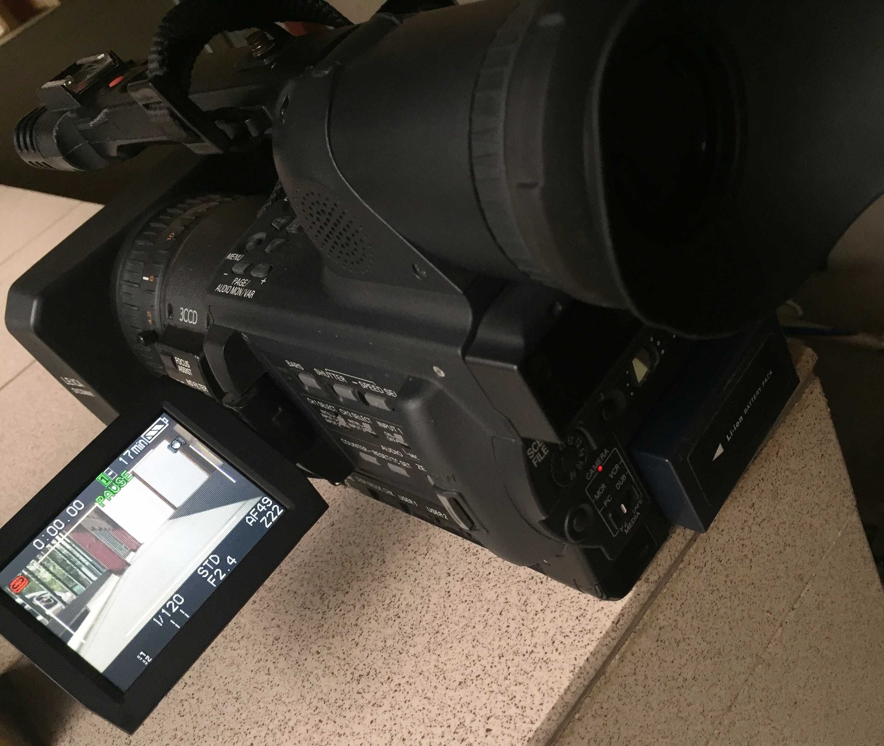Panasonic HVX-200 професійні зйомки, online стріми на Youtube влог