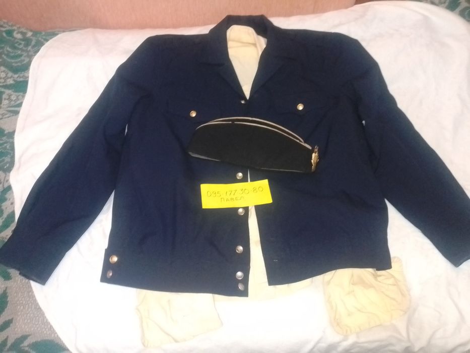 Форма морская офицерская ВМФ пилотка