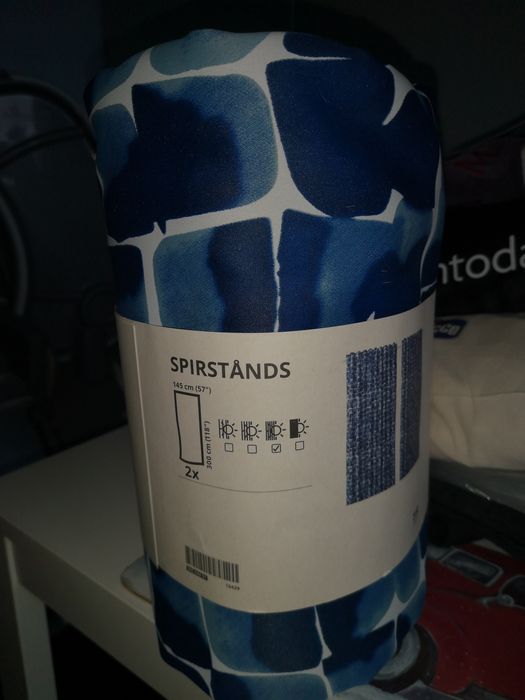 Cortinas semi opacas ikea spirstands novas