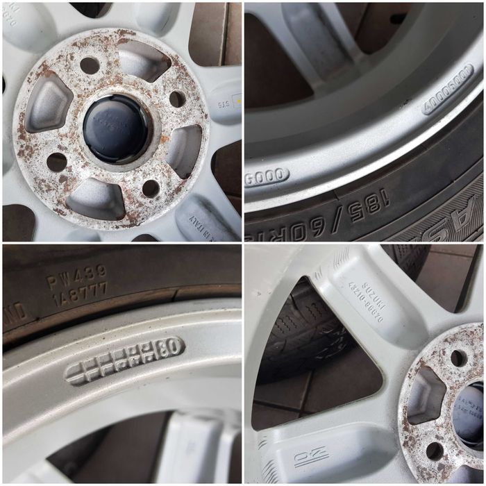 Felgi Koła Suzuki Ignis 5x15 et45 4x100 opony 185/60/15 OPEL Agila OZ