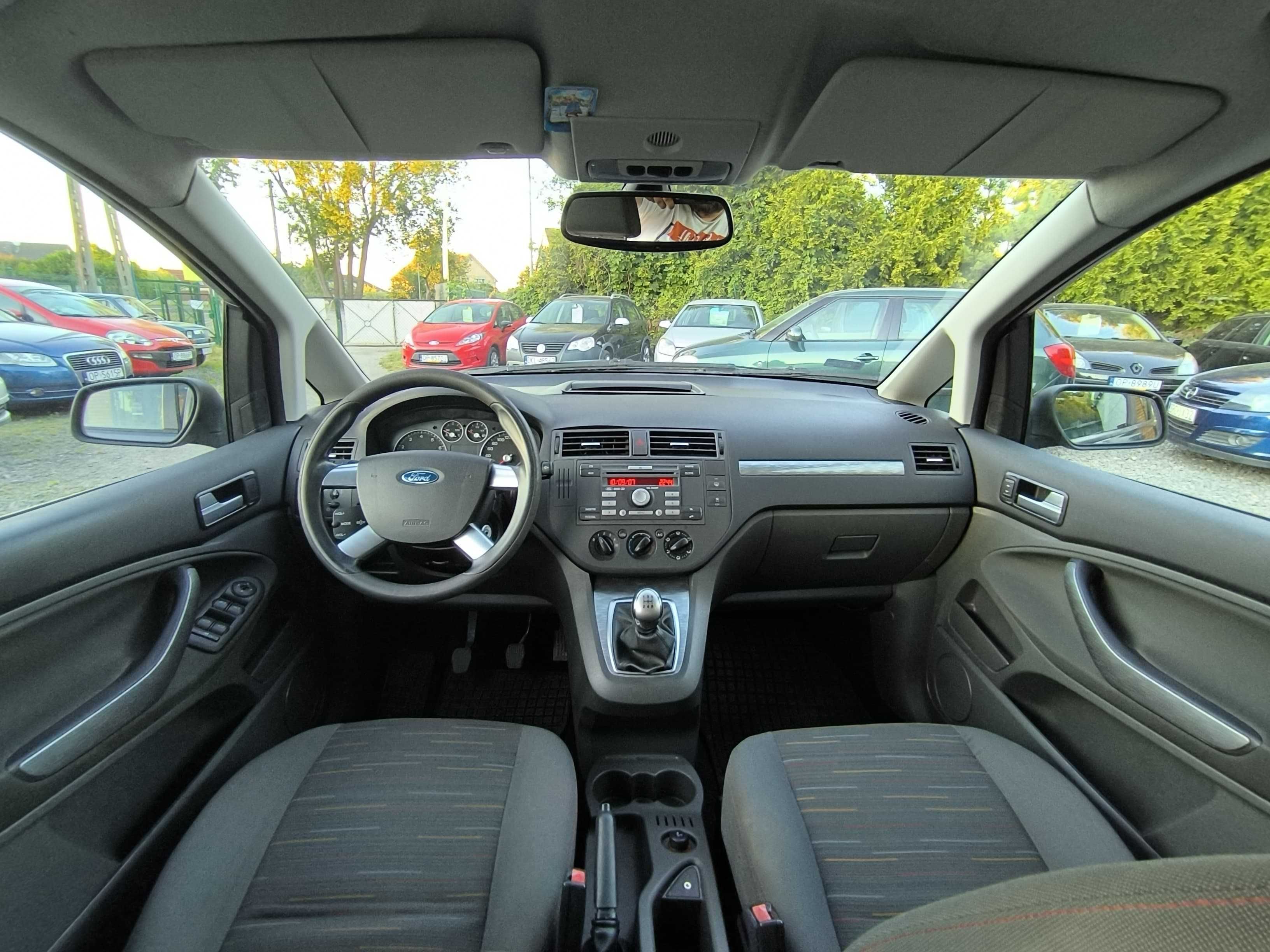 C-Max 1.6B • 2007r • 190 tys km • Wielosezon • Zdrowy •Isofix•Tempomat