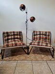 Fotel rurkowy  w stylu Bauhaus, vintage design,lata 70,Mid-century