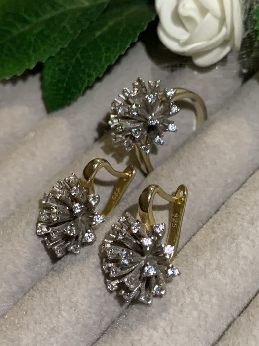 Серебро 925 /750 позолота