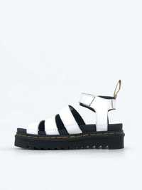 Жіночі сандалі Dr. Martens Sandals білий з чорним  6331 НОВИЗНА