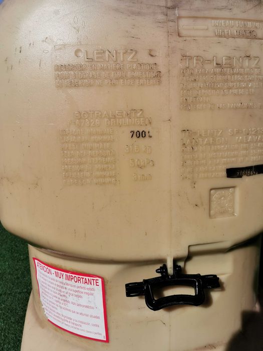 Depósito tanque de gasóleo de aquecimento ou normal 700l litros