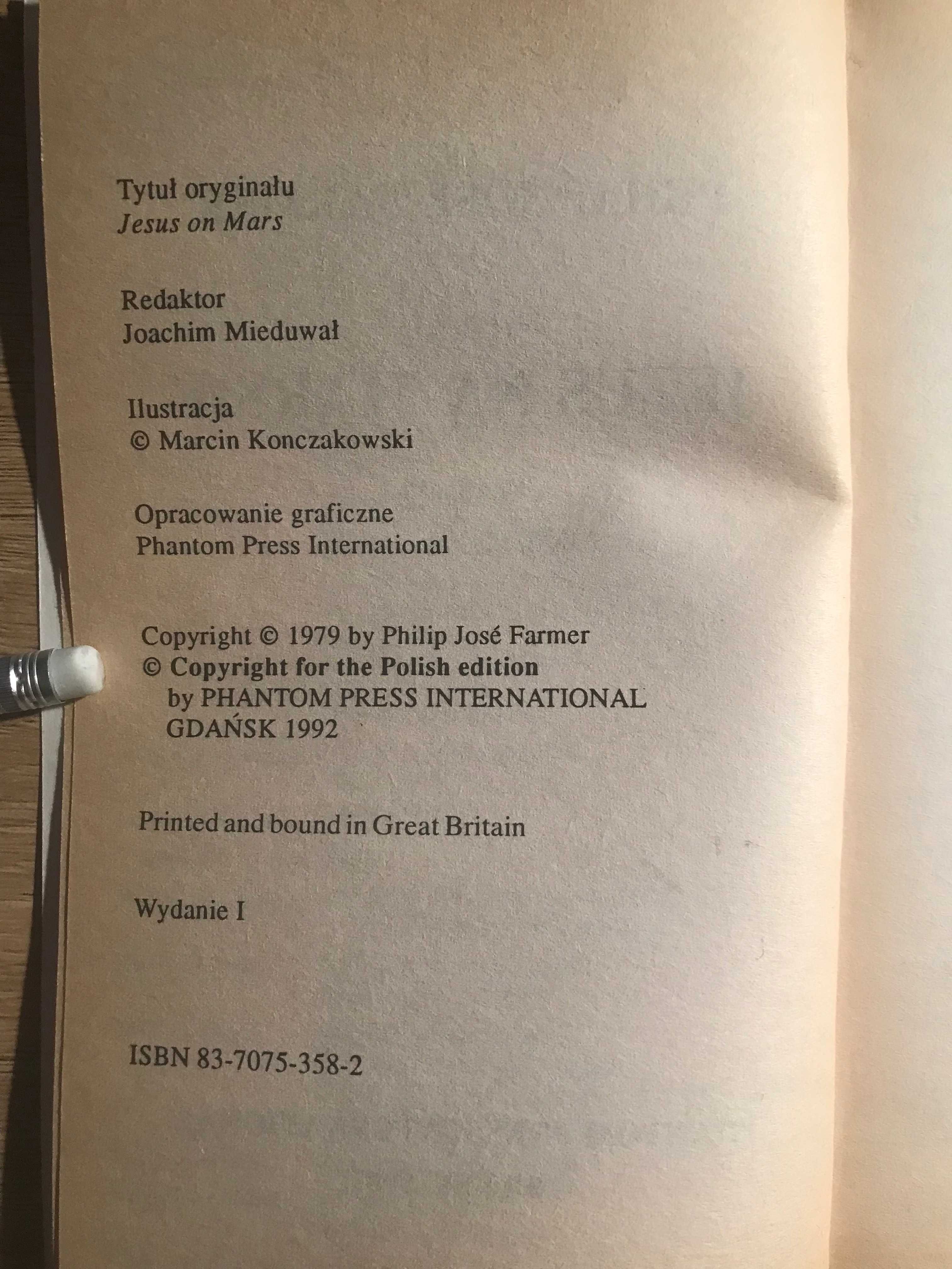 Philip Jose Farmer "Jezus na Marsie"