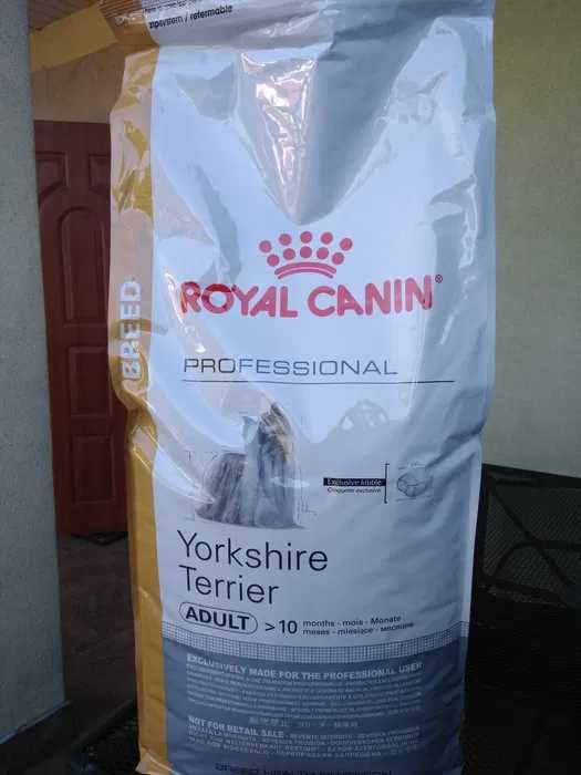 Royal Canin Yorkshire Terrier Worek oryginalnej karmy 15 kg