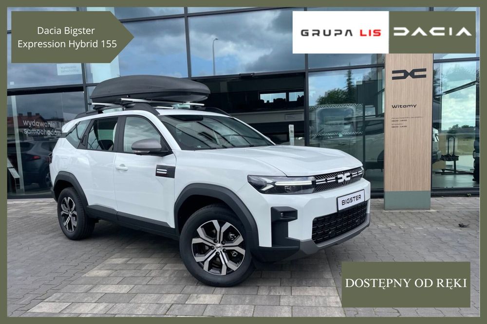 Dacia Bigster szary bigster w hybrydzie