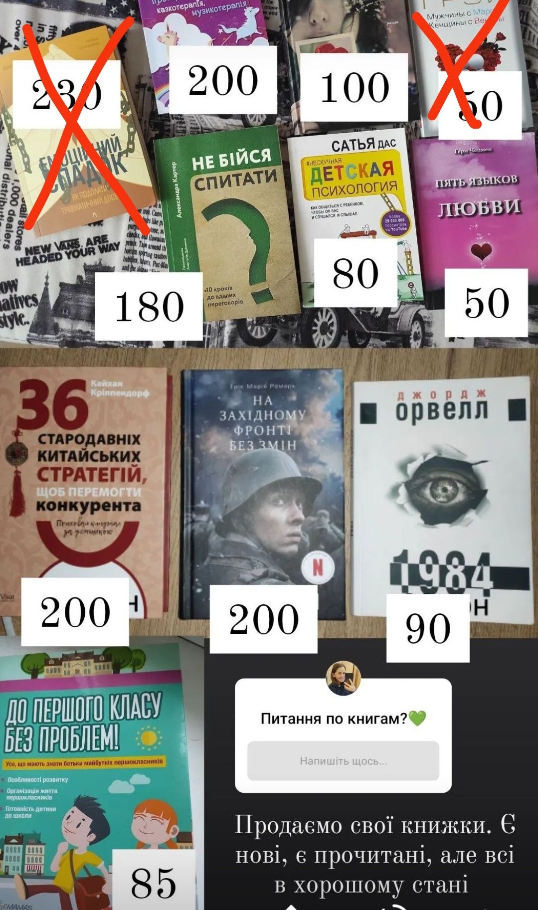 Книги нові в ідеальному стані 2023