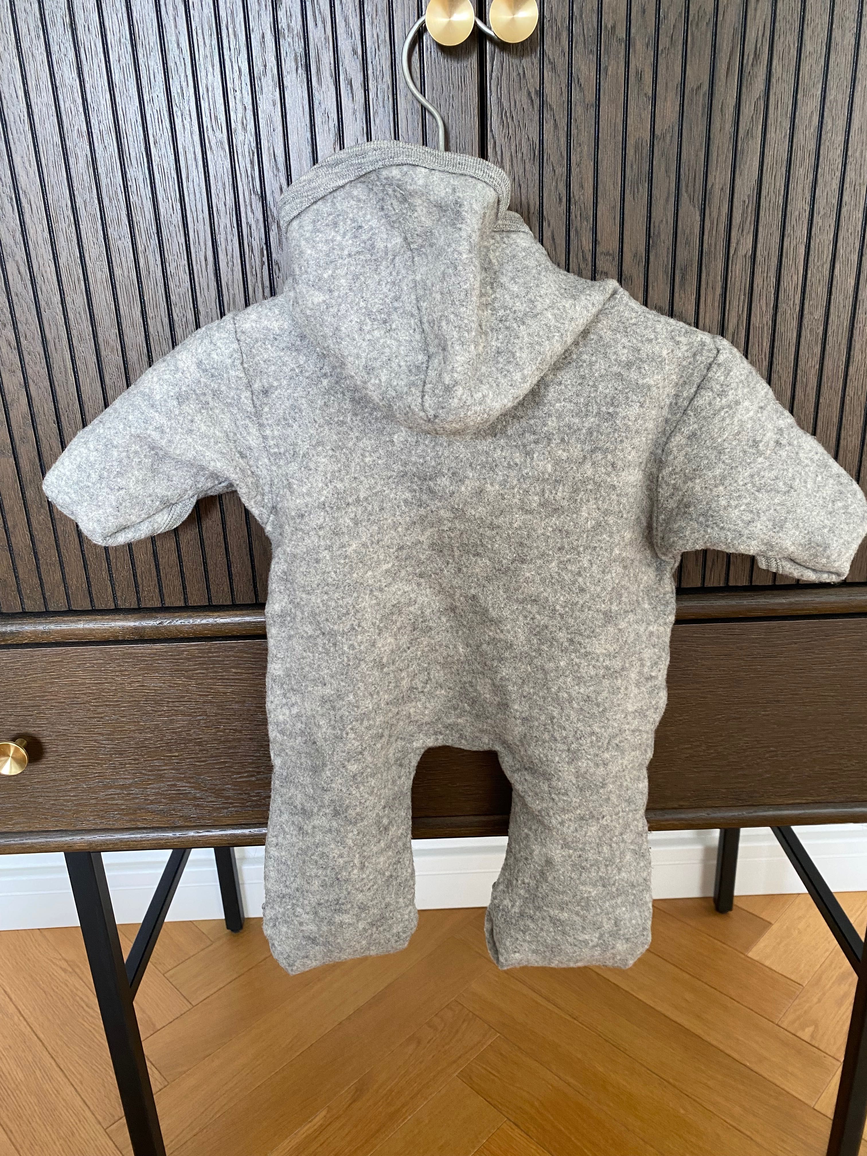 Wełniany kombinezon szary Engel 50/56 Merino