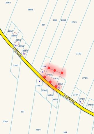 Działka budowlana Rgielsko ul solarna 1000m²