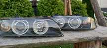 Bmw e39 lampy przod lift xenon hella europa