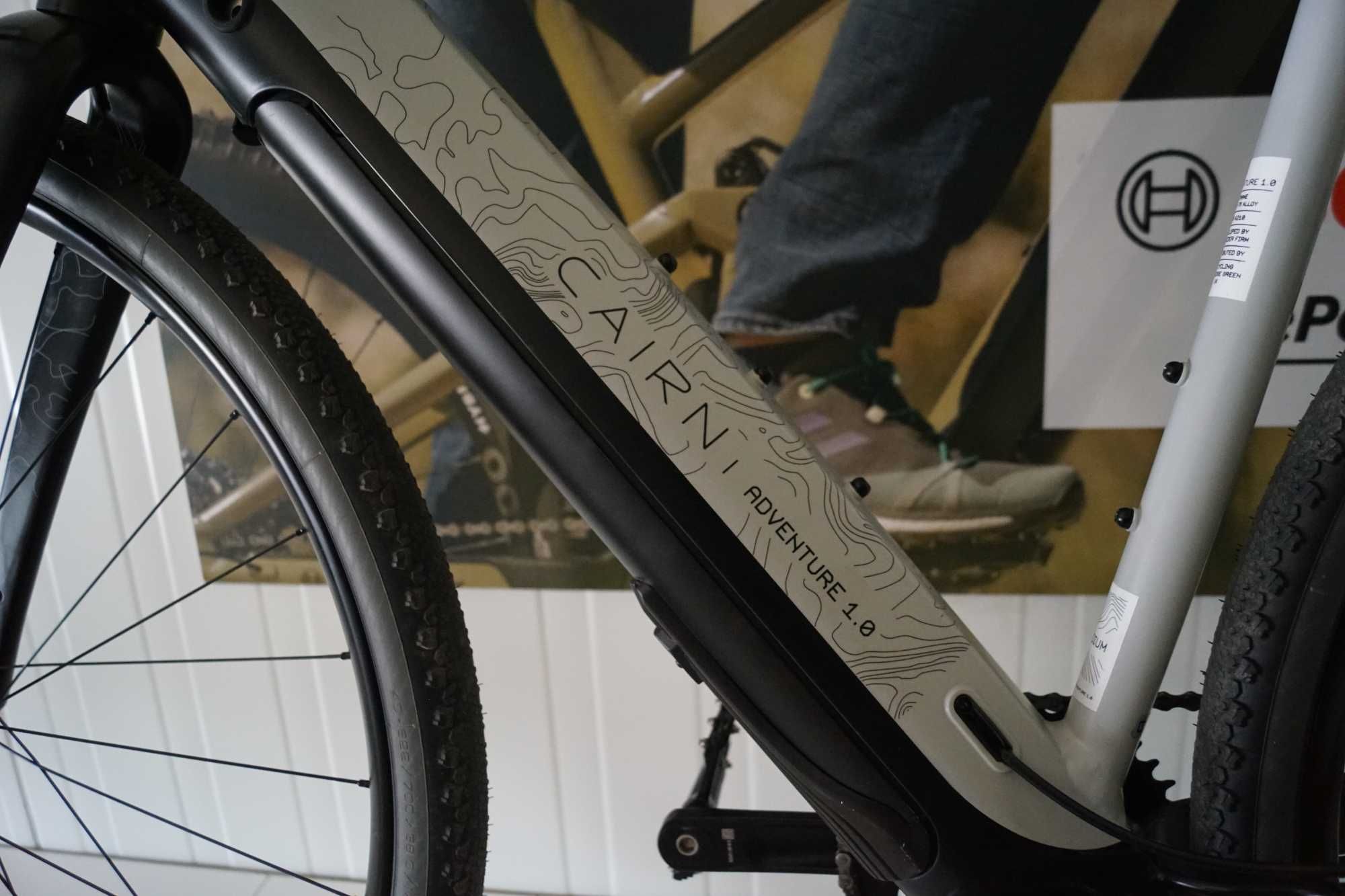 Rower elektryczny Cairn E-Adventure 1.0 GRAVEL  gwarancja 12 mc